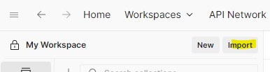 Import Postman